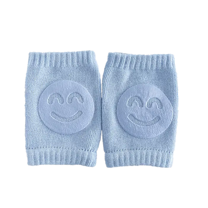 Baby Knee Pads with Smiley Grip - Comfy, Adjustable & Protective Kneepads